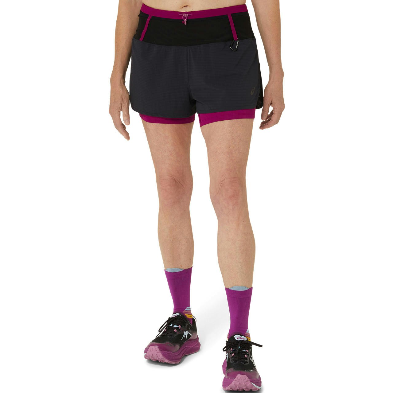 ASICS FujiTrail 2in1 Short Dames