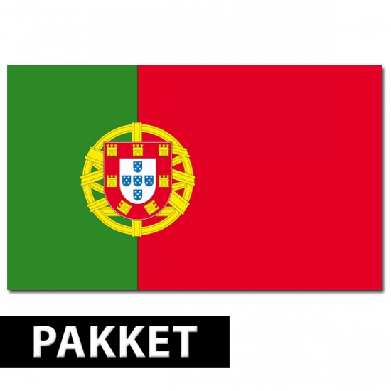 Portugese feestartikelen pakket