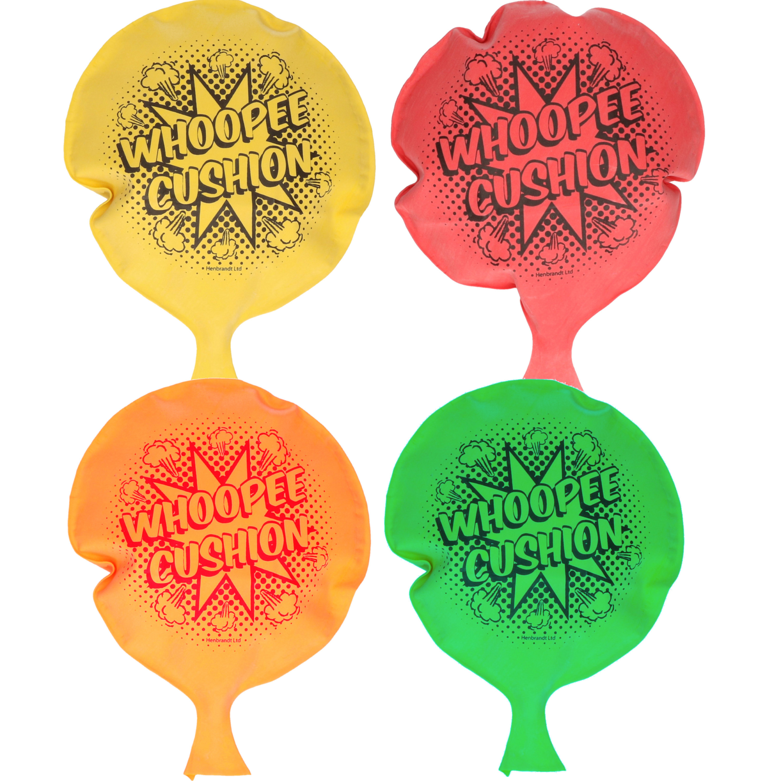 Scheetkussen/scheetzak 16 cm - Fopartikelen - 1 April grappen artikelen - poep geluid maken