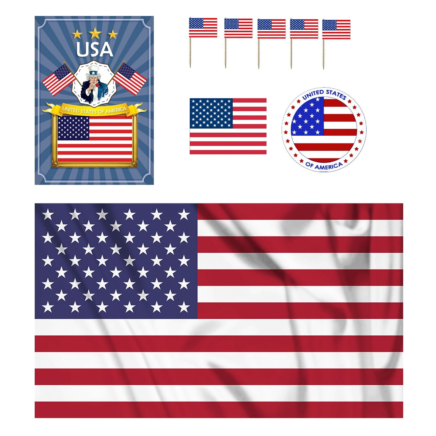 Amerika verkiezing versiering