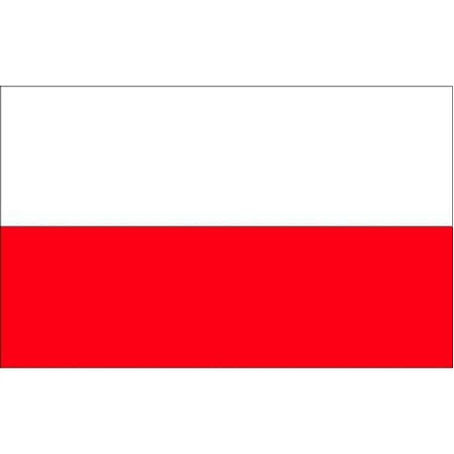 Polen vlaggetjes stickers