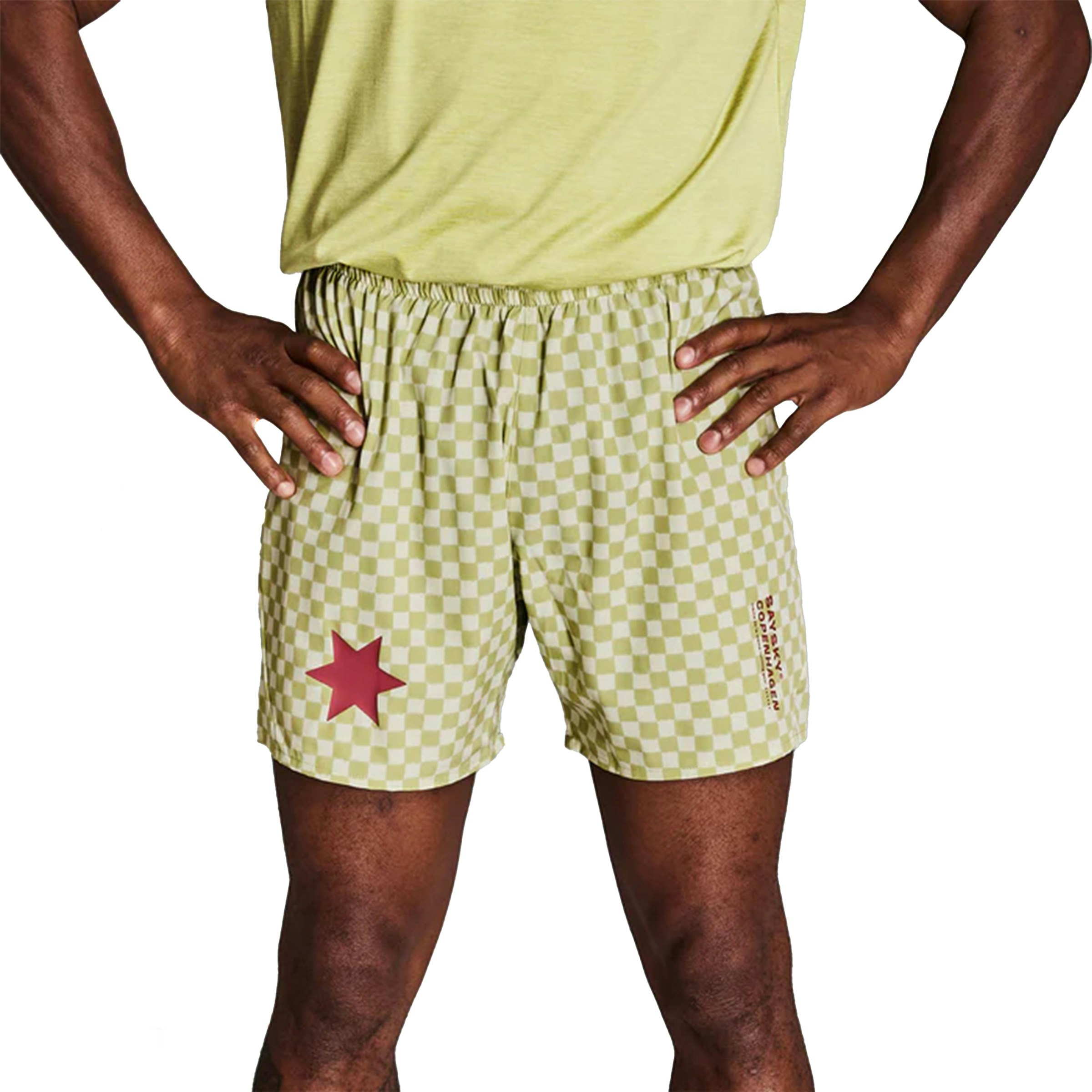 SAYSKY Checker Pace 5 Inch Short Heren