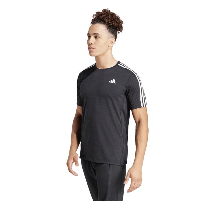adidas Own The Run 3-Stripes T-shirt Heren