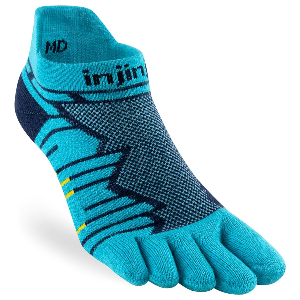 Injinji Ultra Run No-Show/Coolmax Socks Unisex