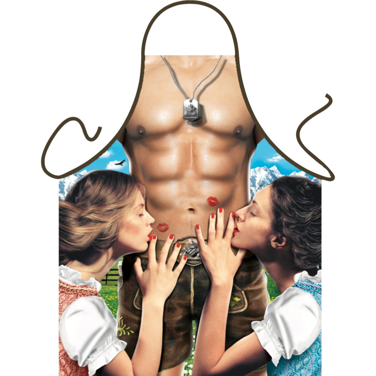 Keuken en bbq fun short - voor mannen - Oktoberfest thema - sexy - cadeau