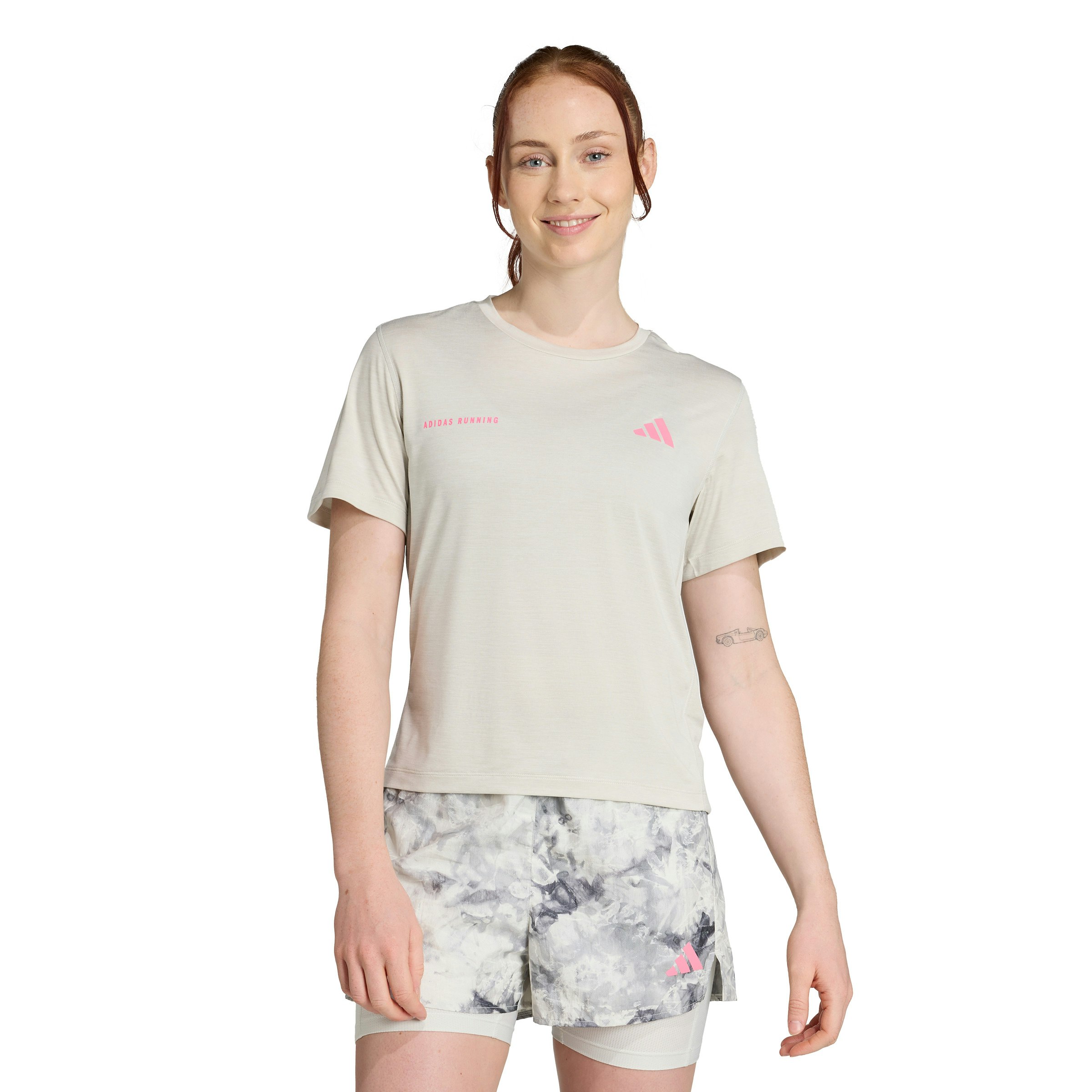 adidas Own The Run Melange T-shirt Dames