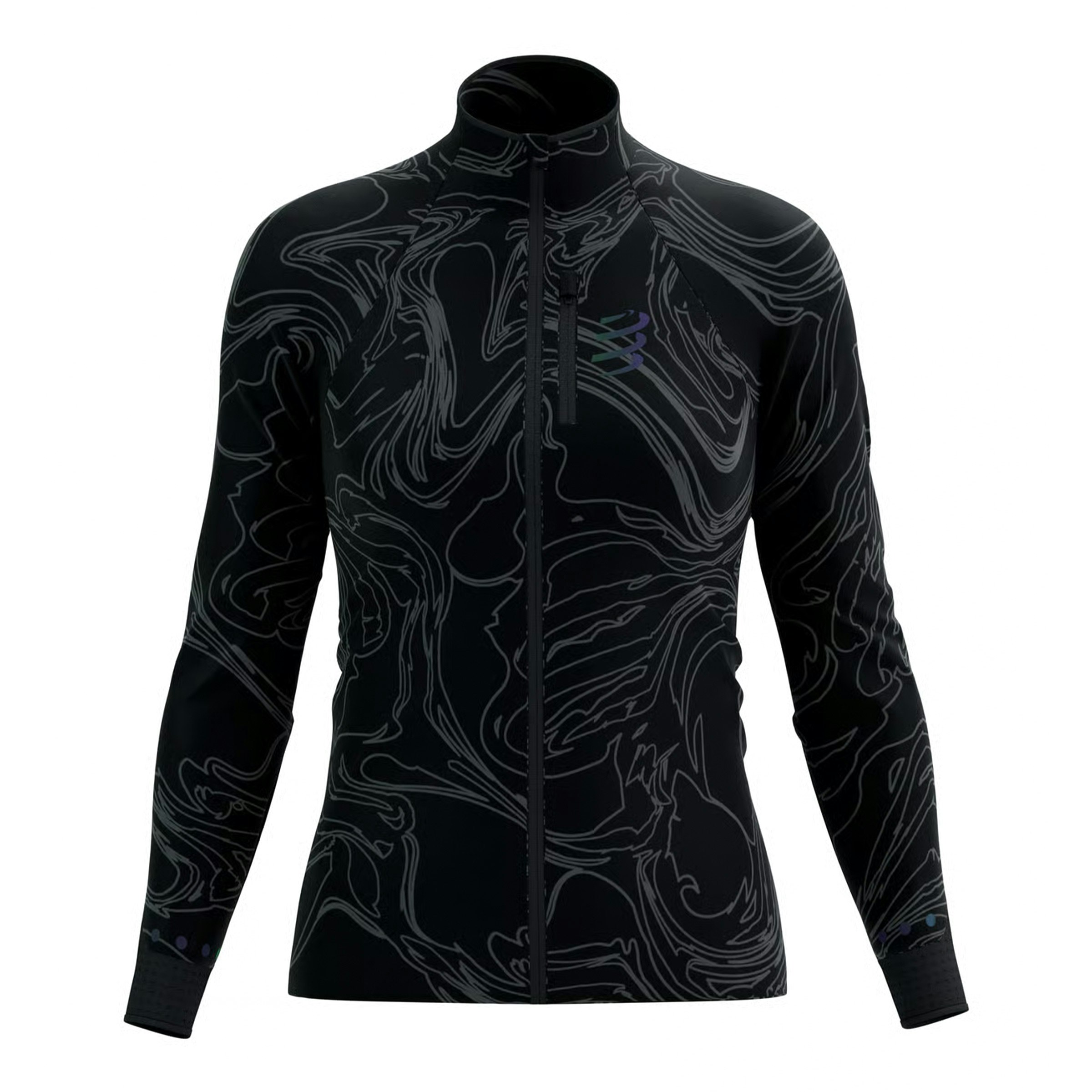 Compressport Hurricane Windproof Jacket Stay Behind Dames