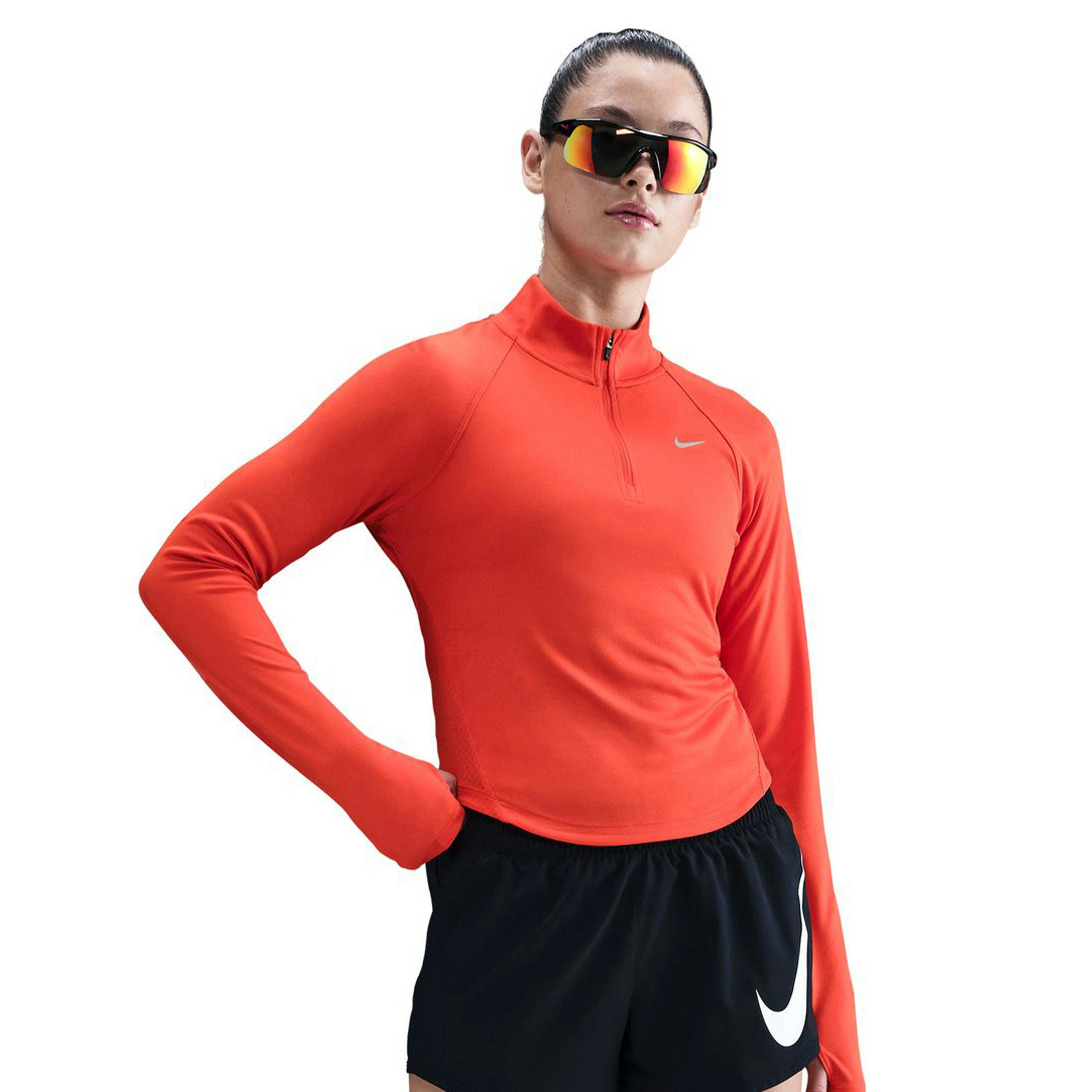 Nike Tempo Novelty Dri-FIT Half Zip Shirt Dames