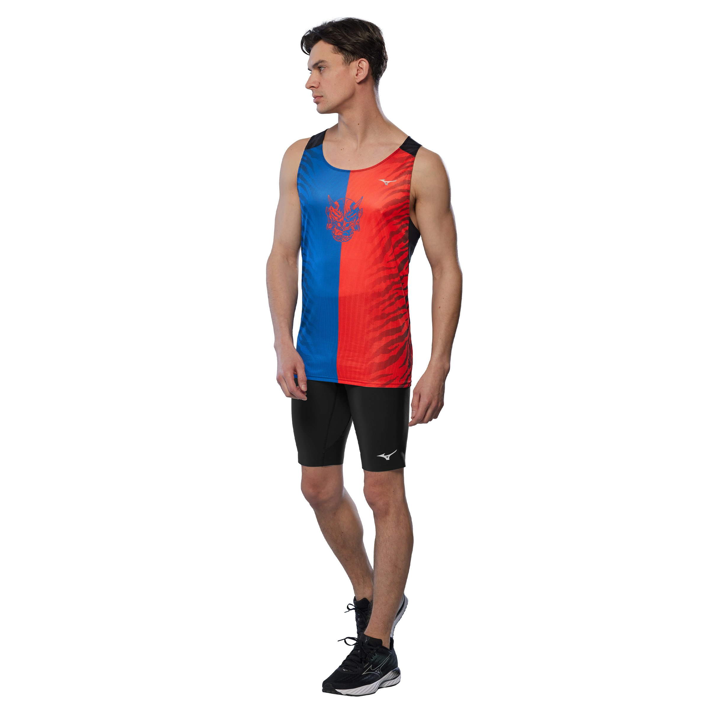 Mizuno DryAeroFlow Graphic Singlet Heren