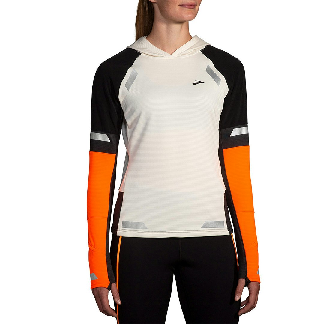 Brooks Run Visible Thermal Hoodie Dames