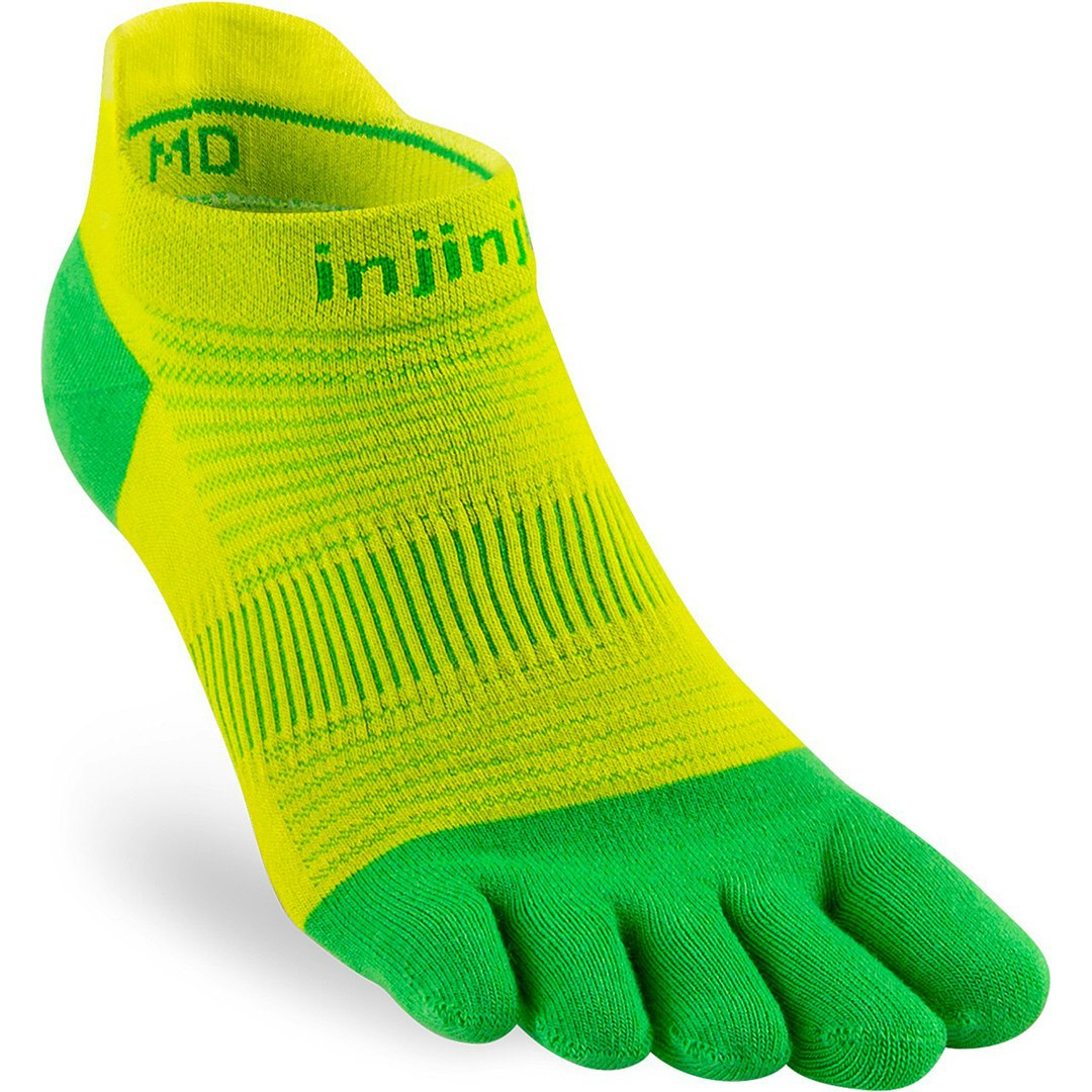Injinji Run Lightweight No-Show/Coolmax Socks Unisex