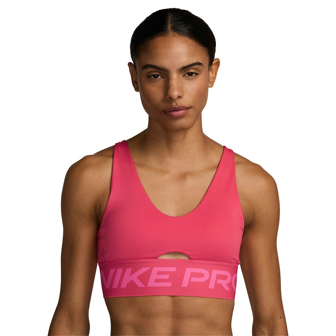 Nike Pro Indy Plunge Dri-FIT Medium Support Padded Sports Bra Dames