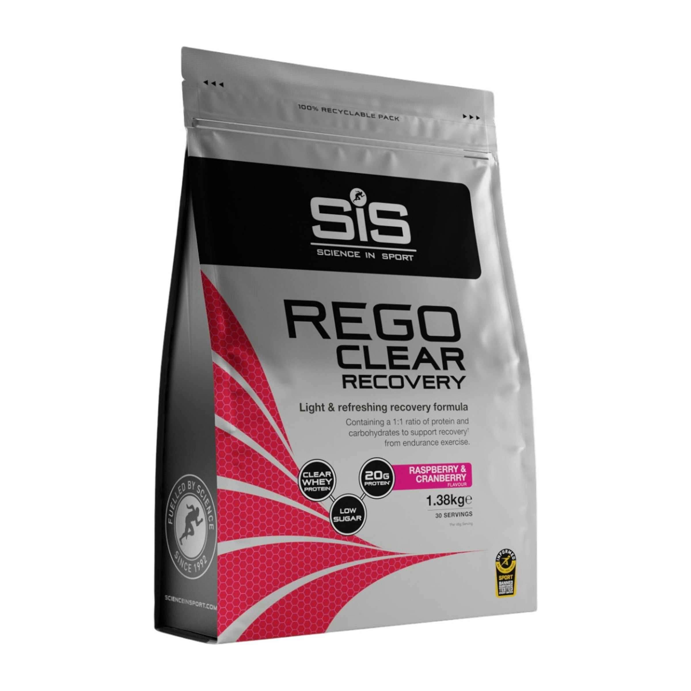 SIS Rego Clear Raspberry & Cranberry 1380 gr