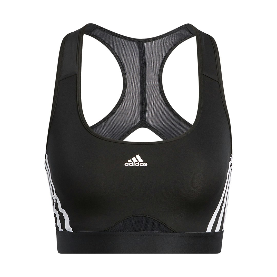 adidas Workout 3 Stripes Medium Support Bra Dames