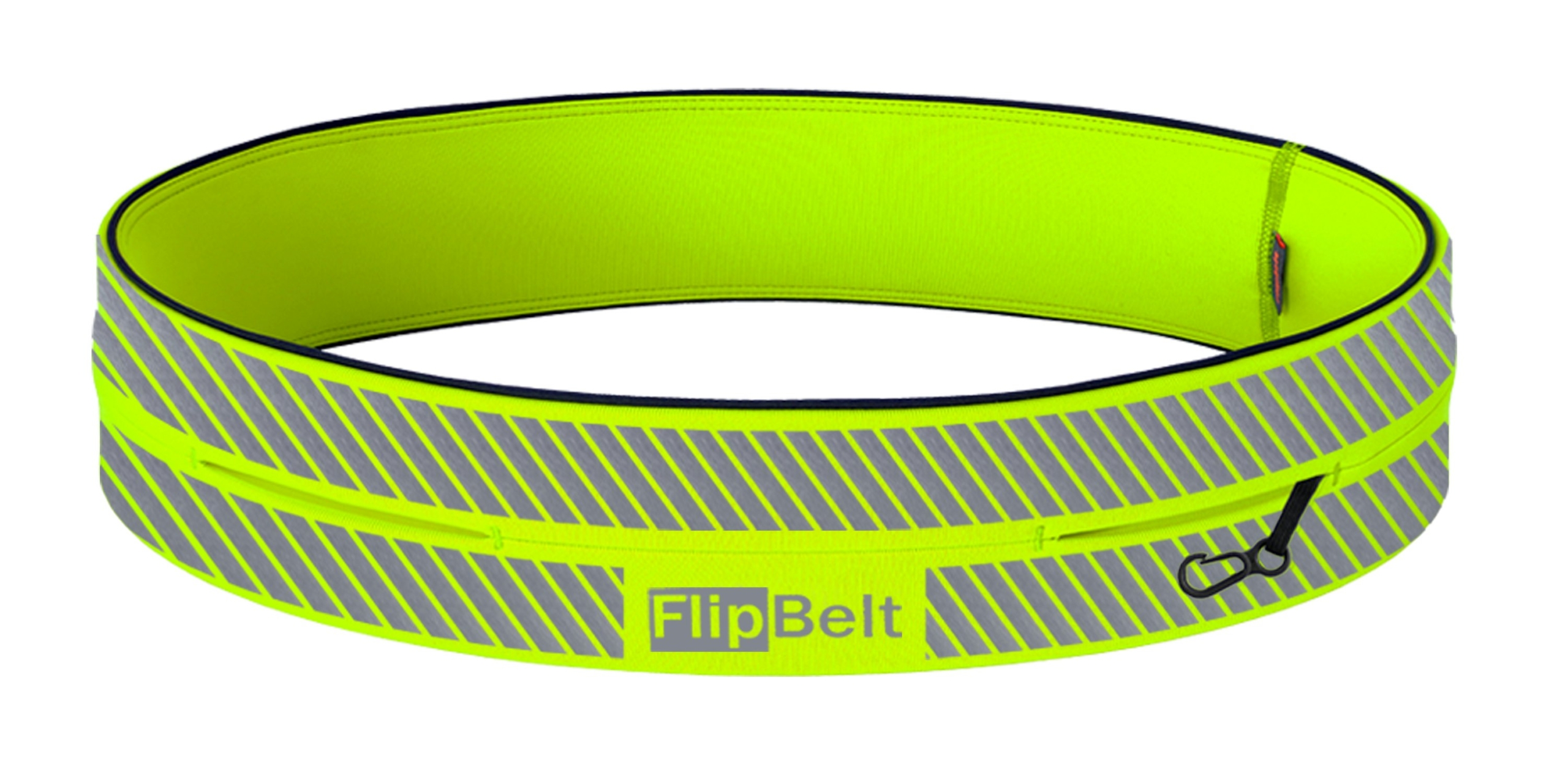 FlipBelt Running Belt Reflective Yellow