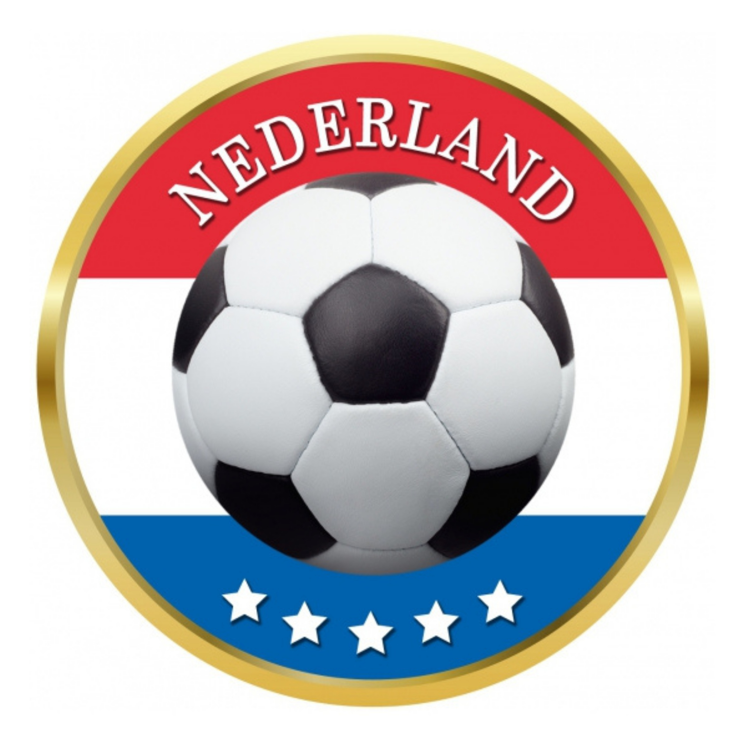 Bierviltjes Holland - 25x stuks - voetbal - EK/WK versiering - onderzetter