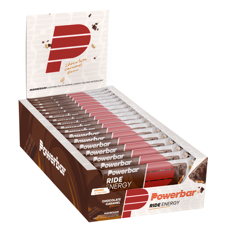 Powerbar Ride Energy Bar Chocolate-Caramel Box