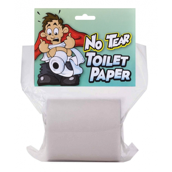 Toiletpapier niet te scheuren - Geintje/Grappig - verjaardagscadeau - fopartikel