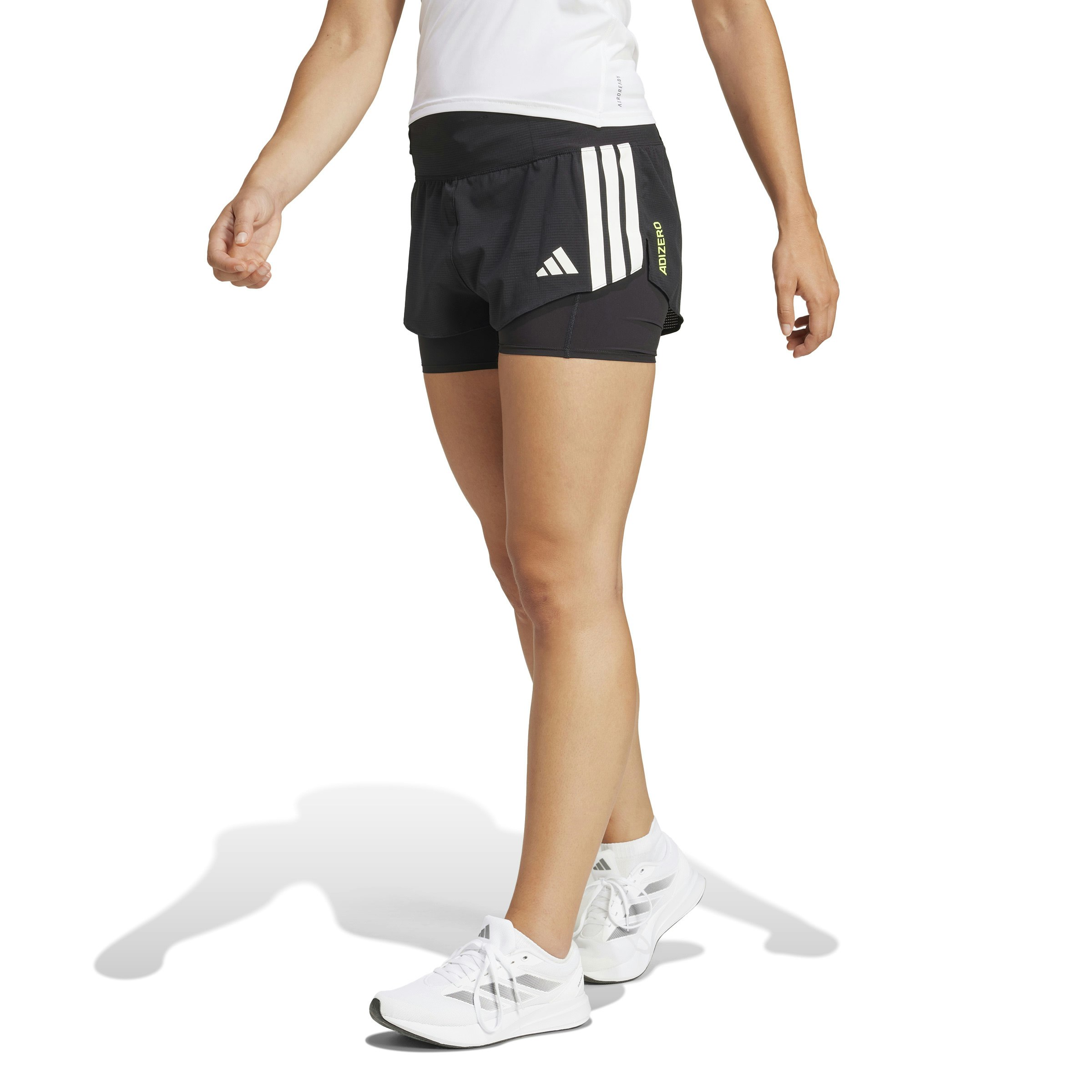 adidas Adizero 2-in-1 Short Dames