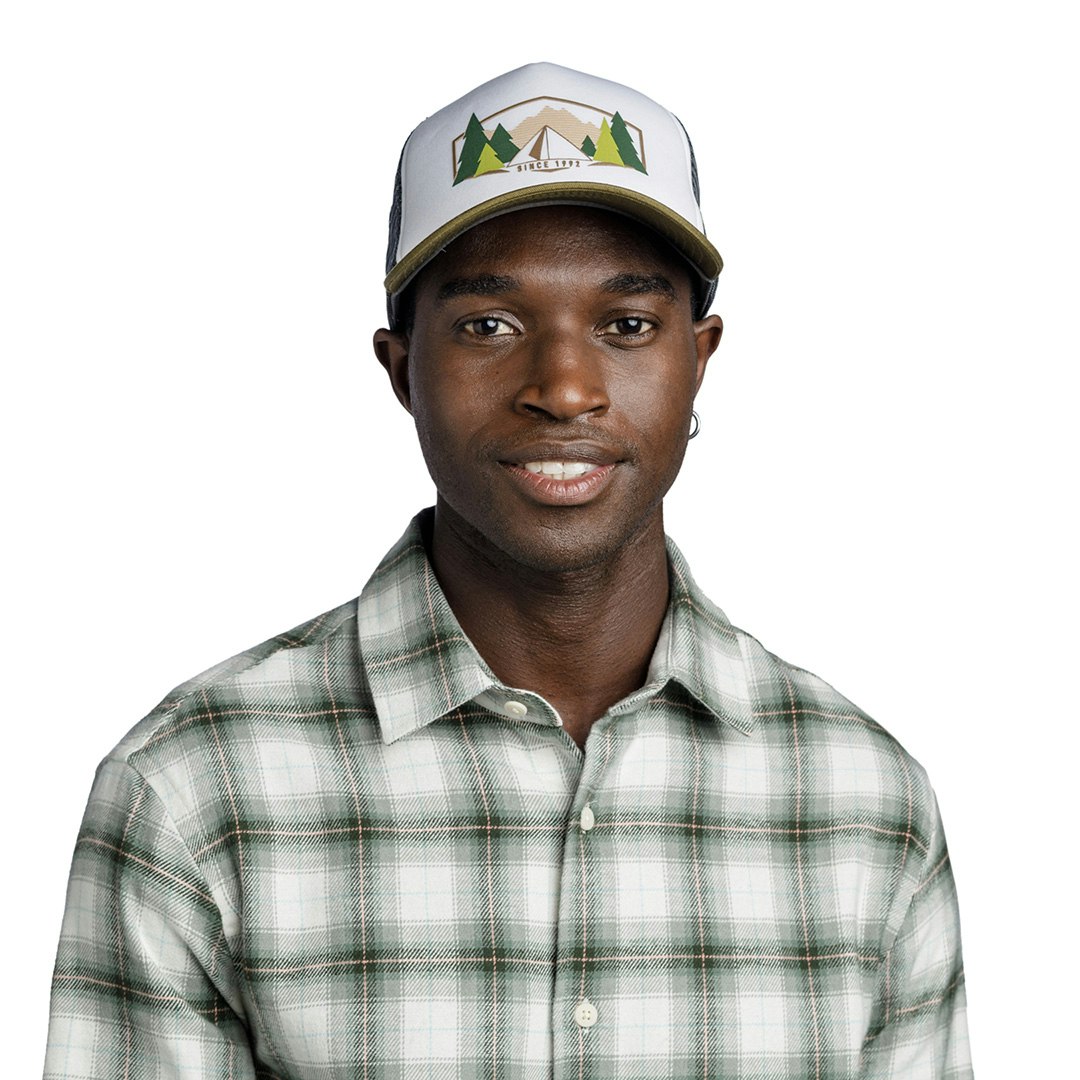 Buff Trucker Cap Darryl White (L/XL) Unisex