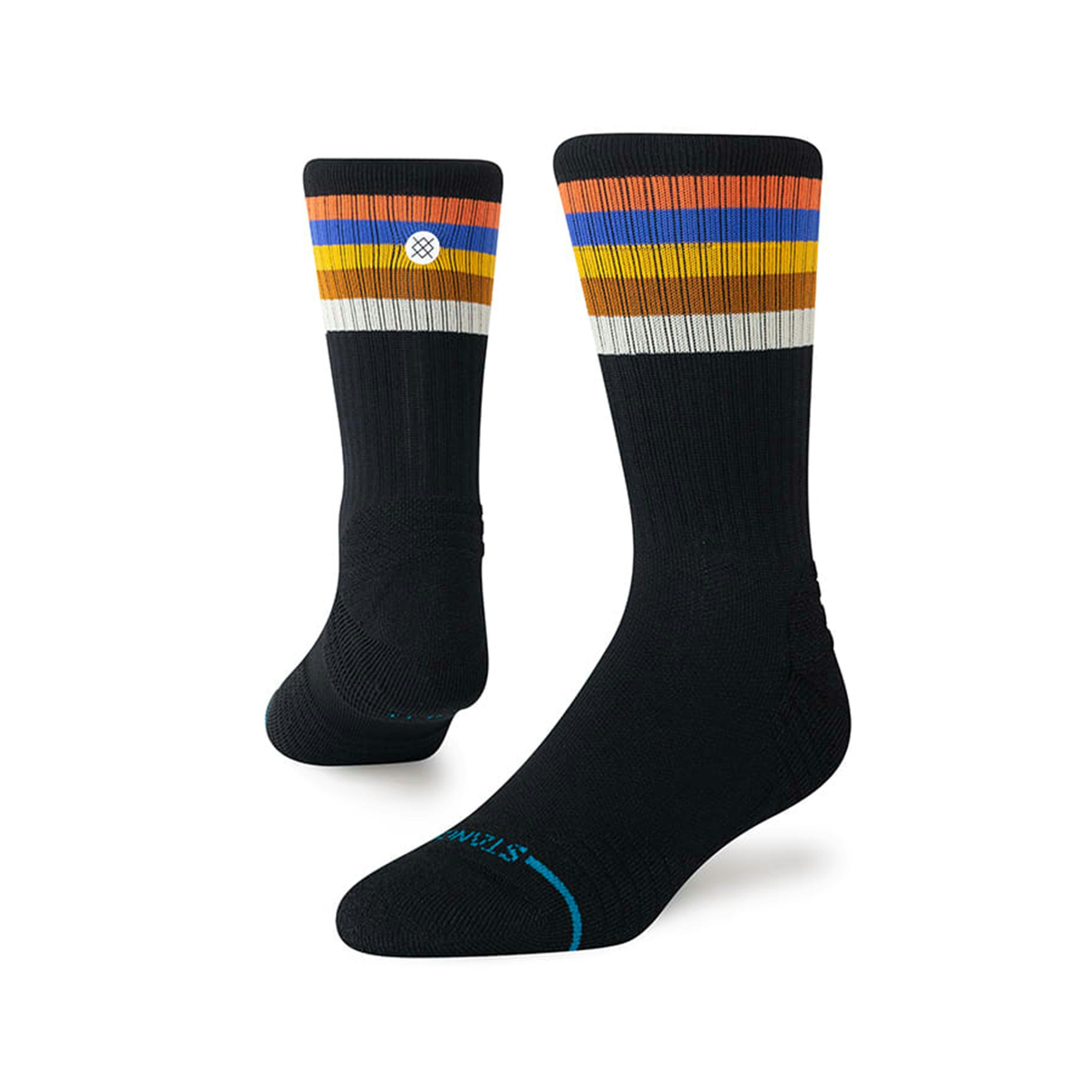Stance Maliboo Ribbed Mid Crew Socks Heren