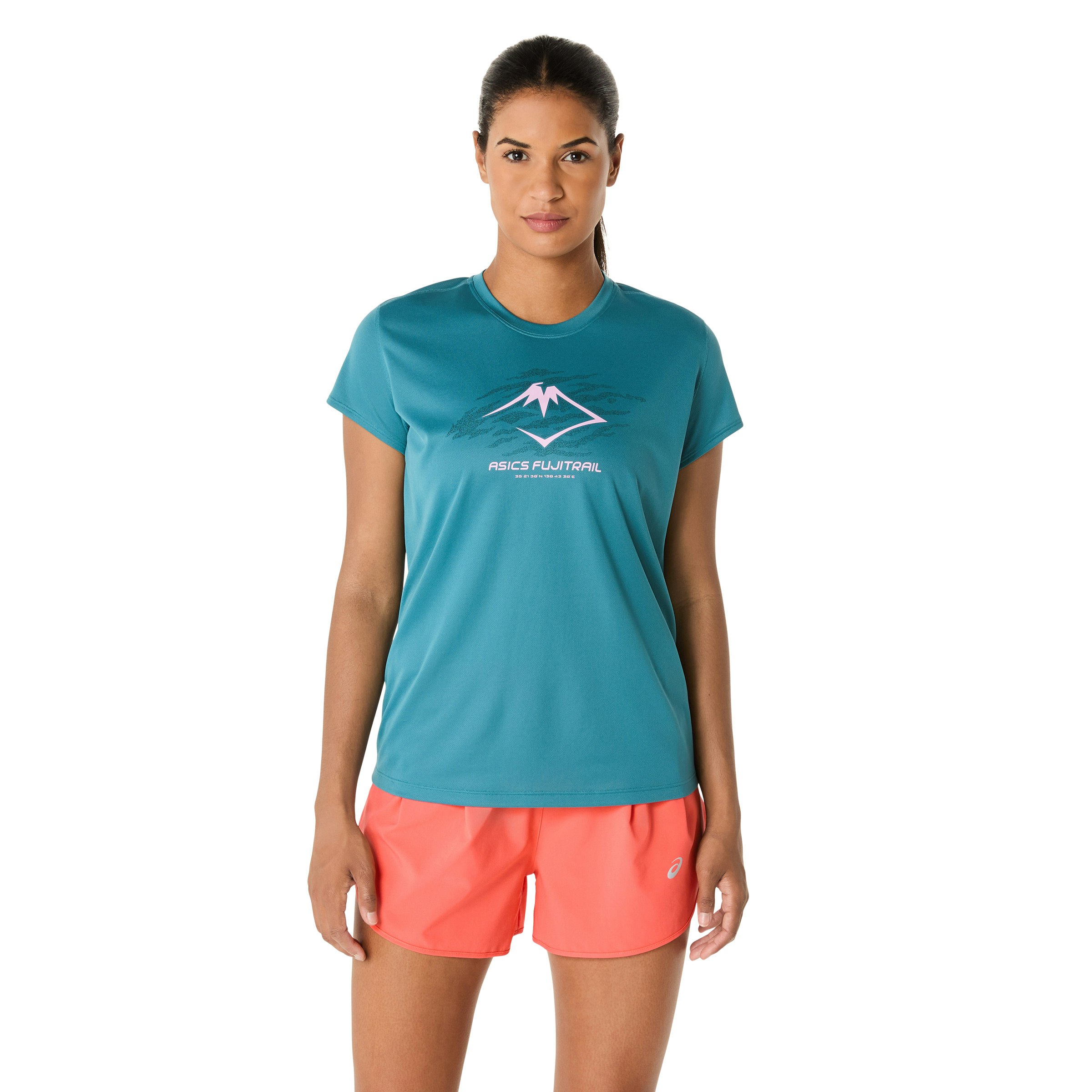 ASICS FujiTrail Logo T-shirt Dames