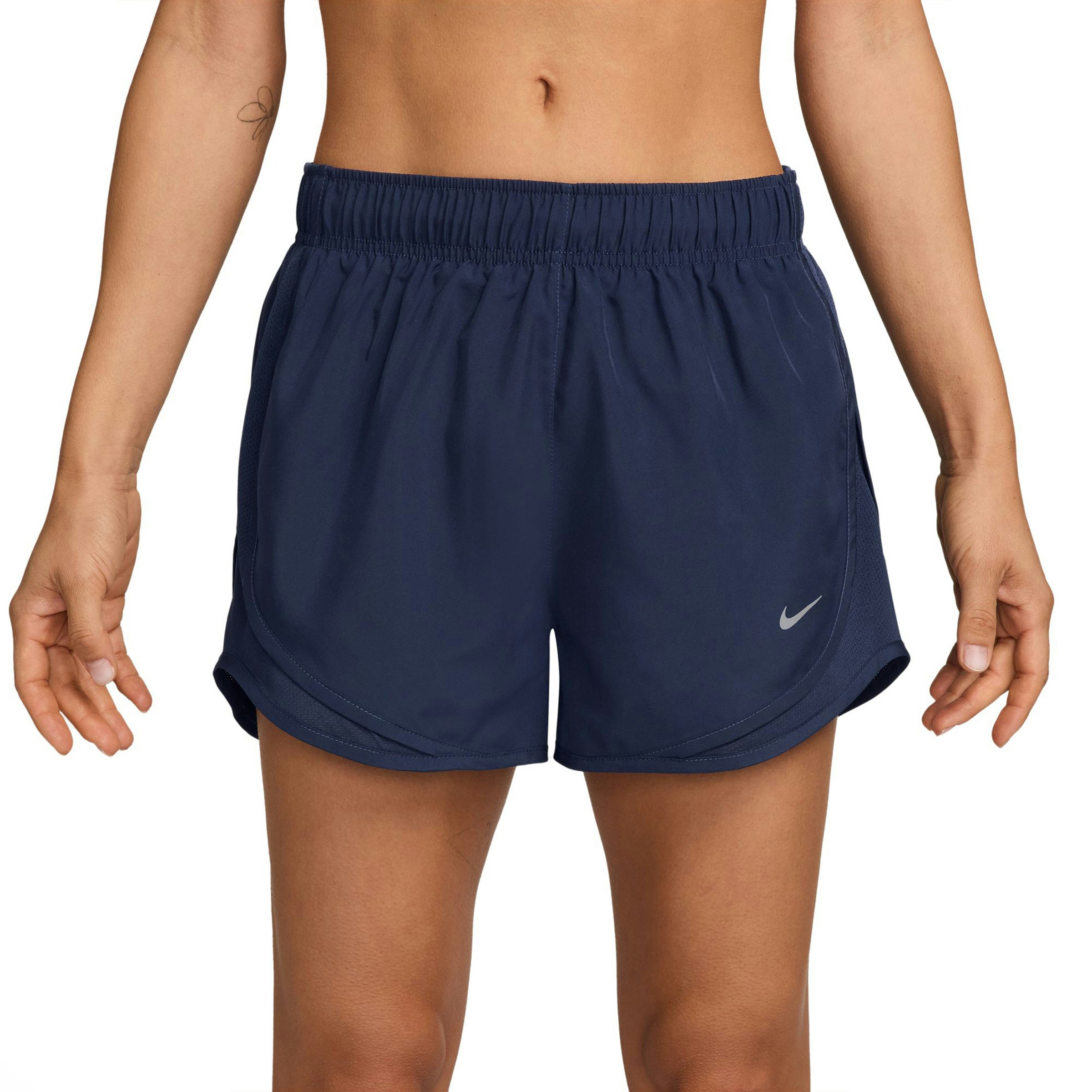 Nike Tempo Dri-FIT Mid-Rise 3 Inch Shorts Dames