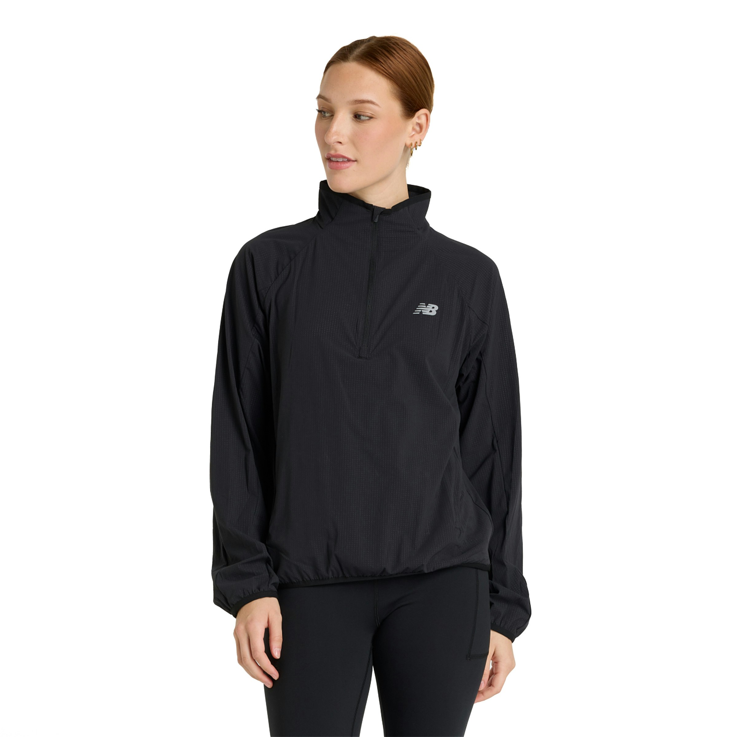 New Balance Ultra Light Half Zip Shirt Dames