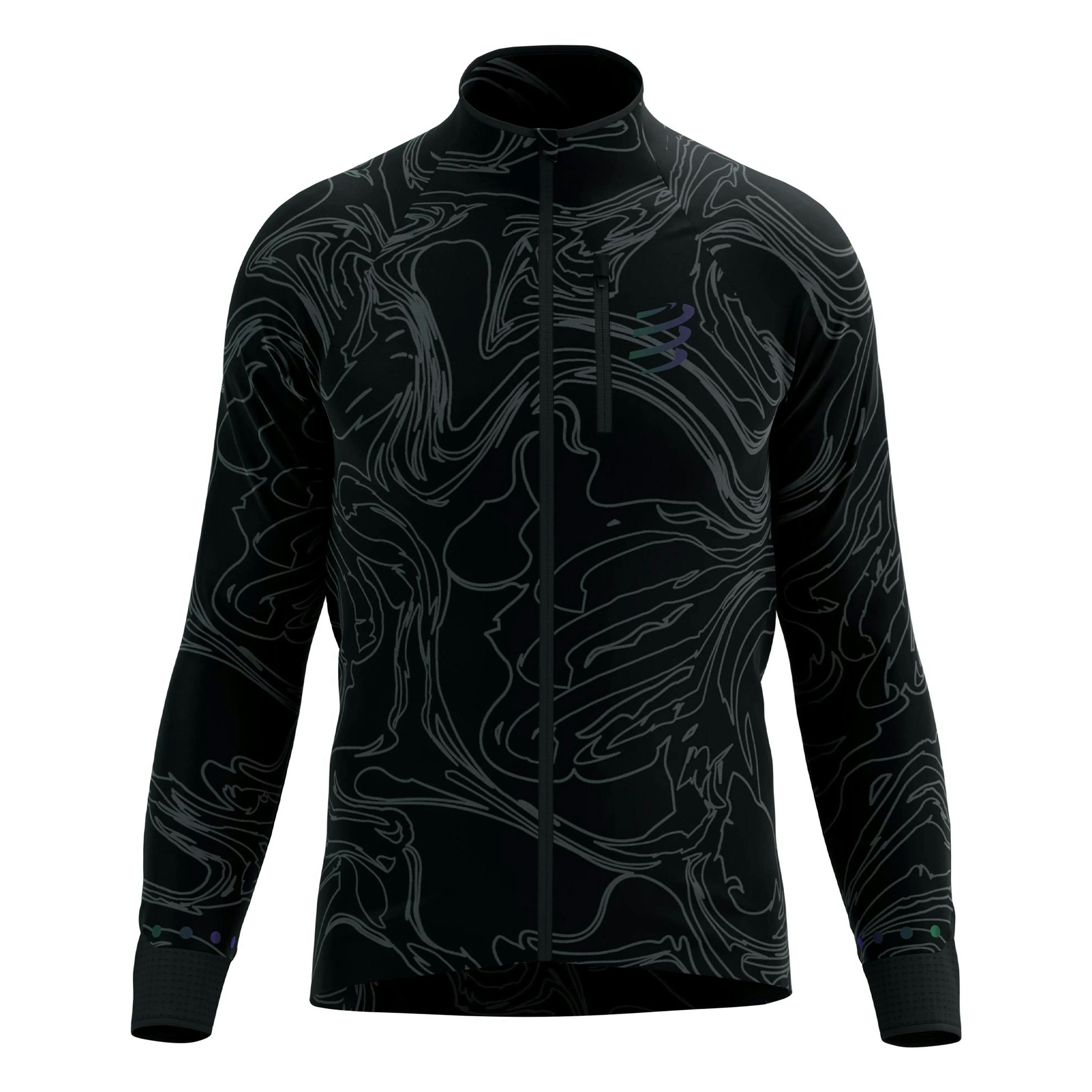 Compressport Hurricane Windproof Jacket Stay Behind Heren