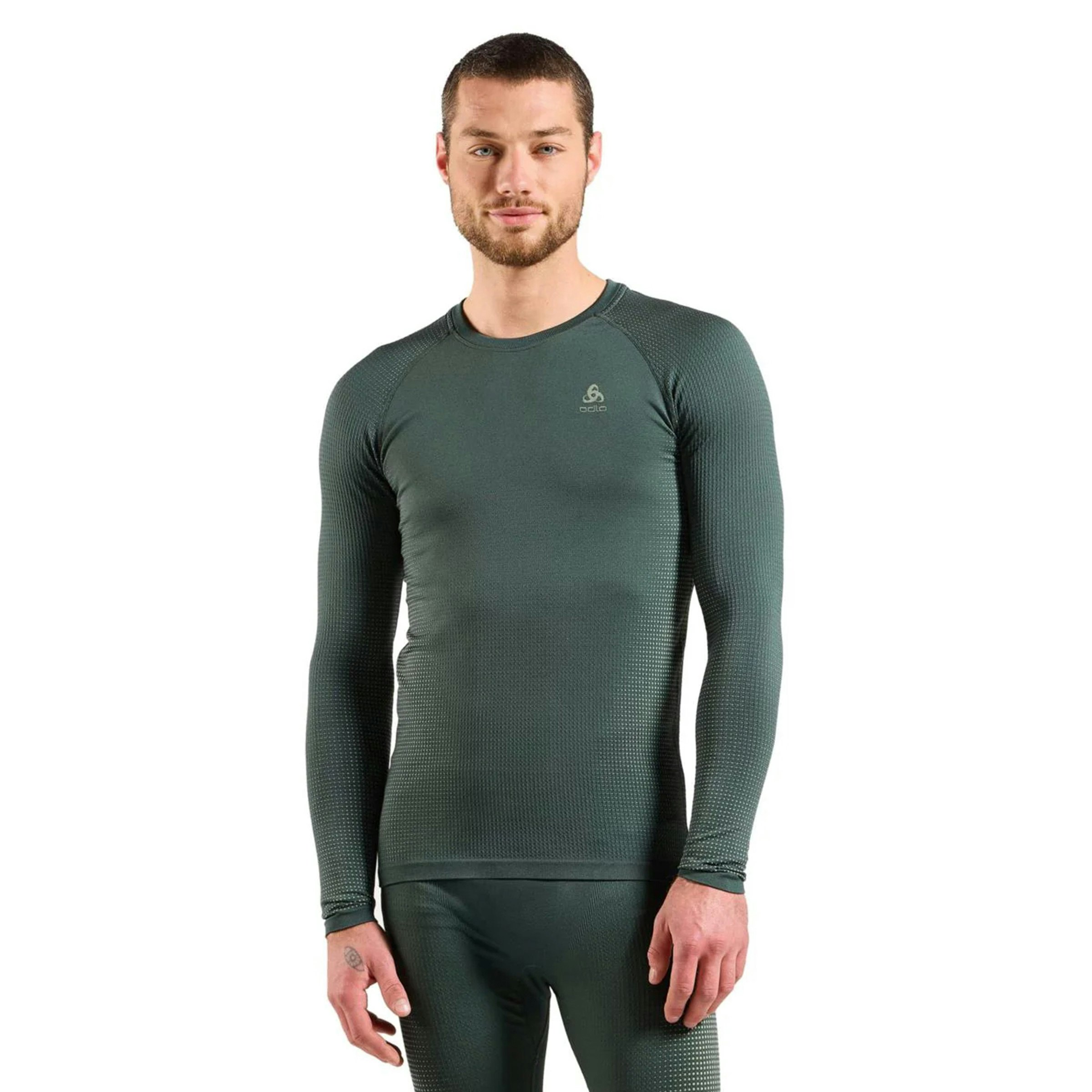 Odlo Performance Warm Eco Baselayer Crew Neck Shirt Heren