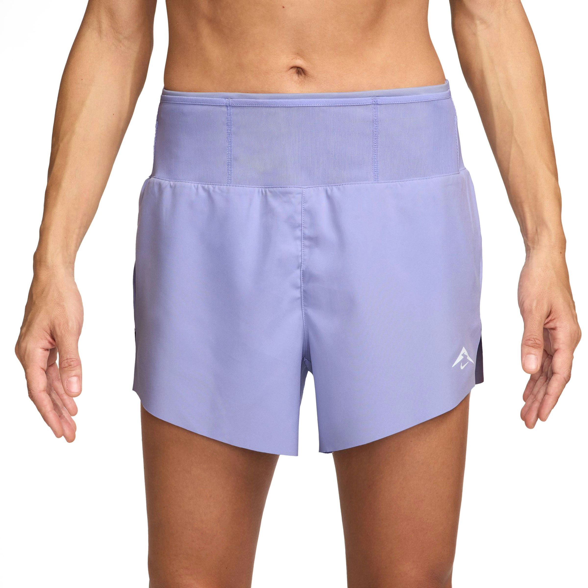 Nike Trail Dri-FIT Mid-Rise 4 Inch Brief-Lined Shorts Dames