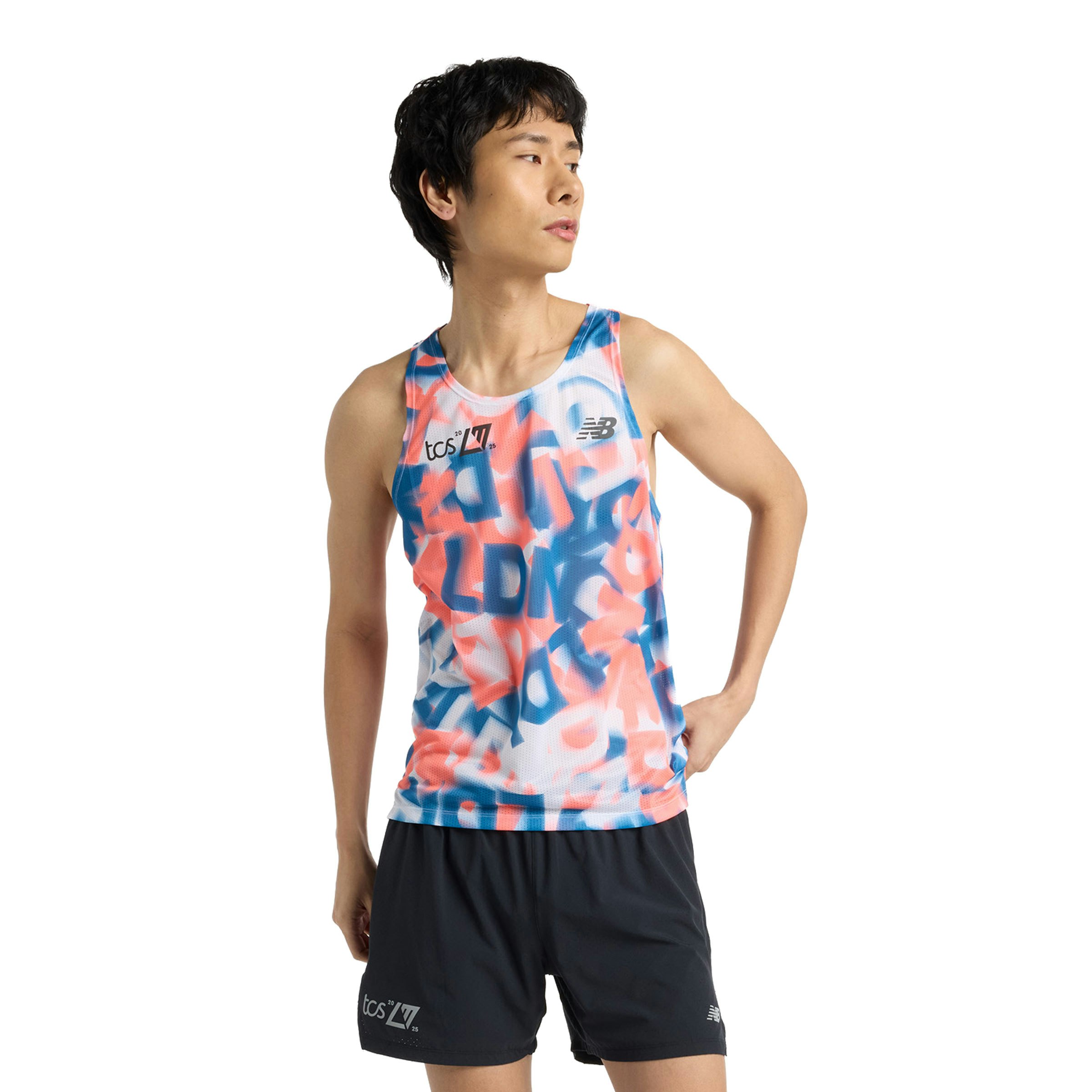 New Balance Athletics Singlet Heren