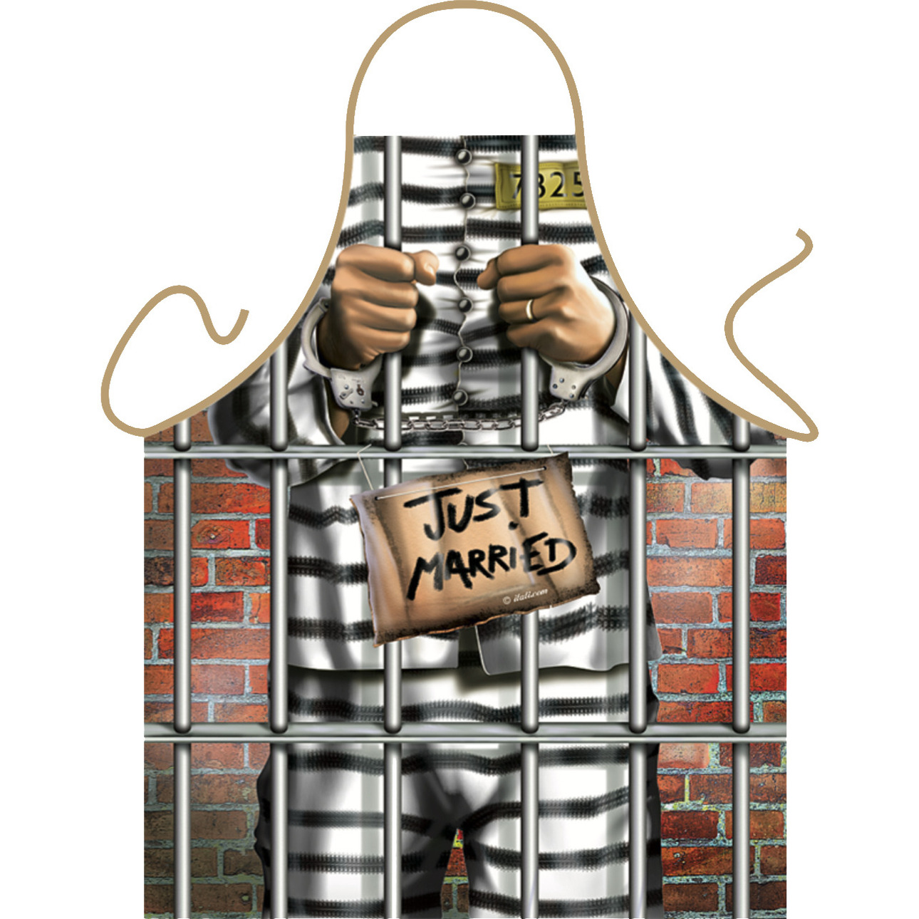 Keuken en BBQ short - Just Married - Cadeau - voor mannen - vrijgezellenfeest