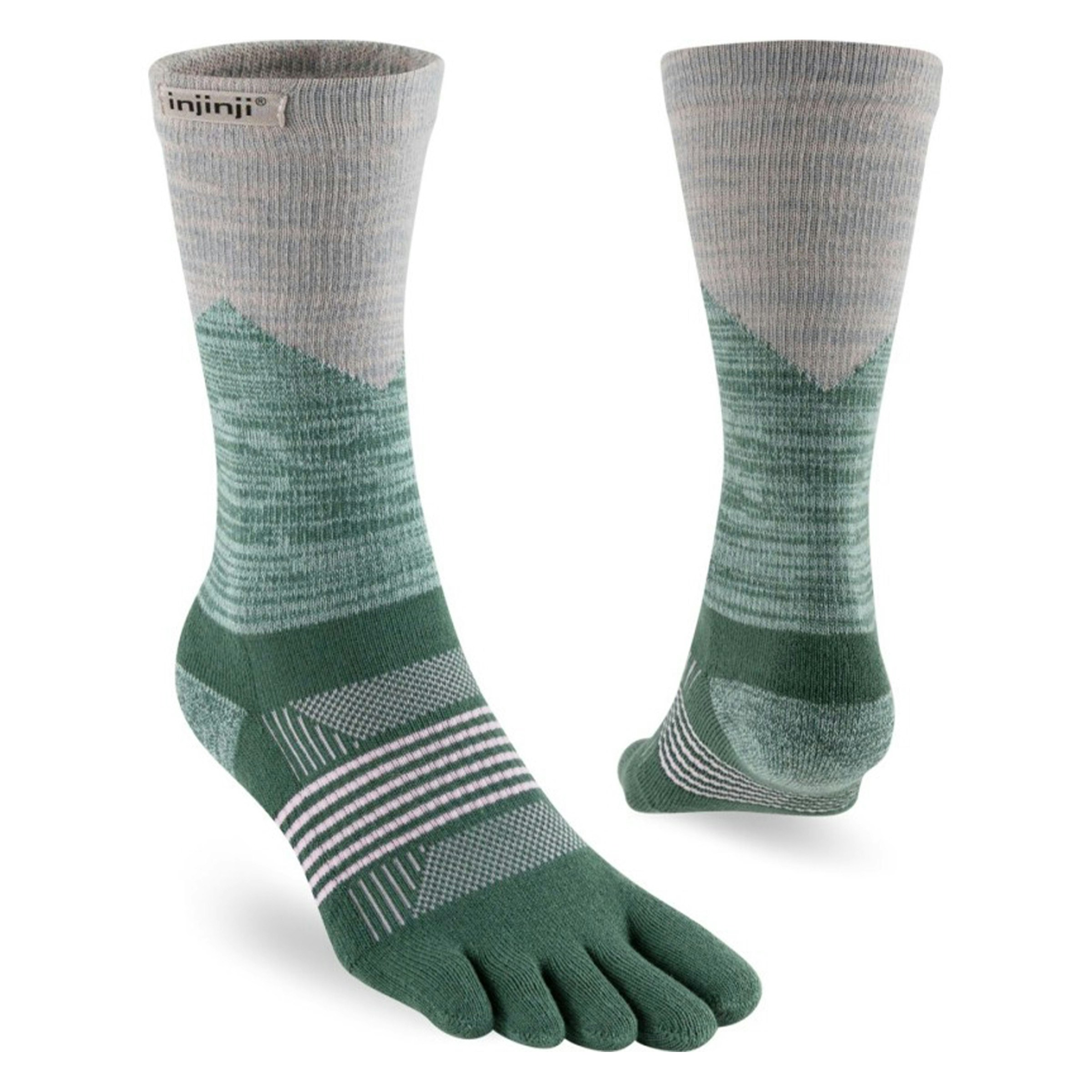 Injinji Trail Midweight Crew/Coolmax Socks Dames