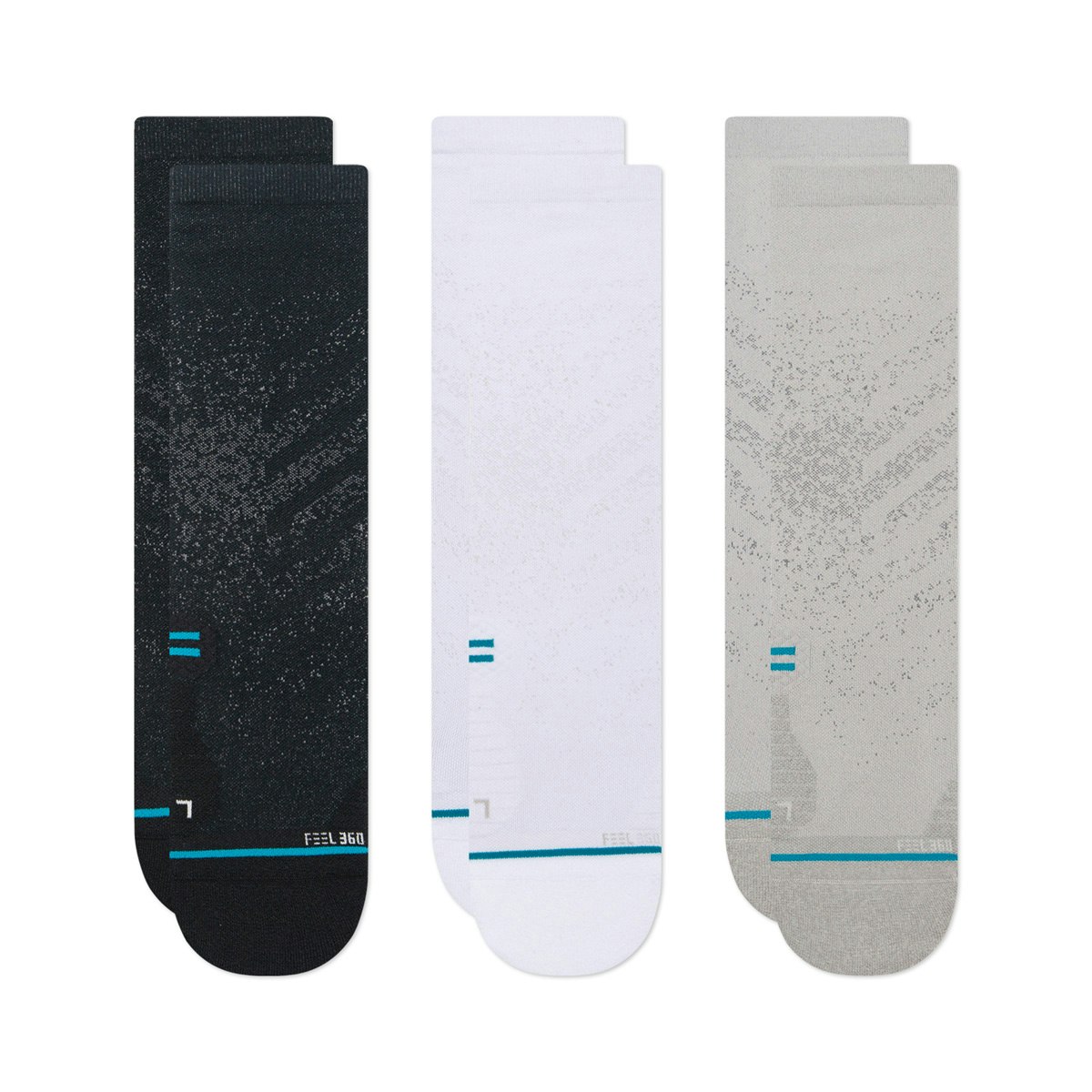 Stance Run Light Crew Socks 3-Pack Unisex
