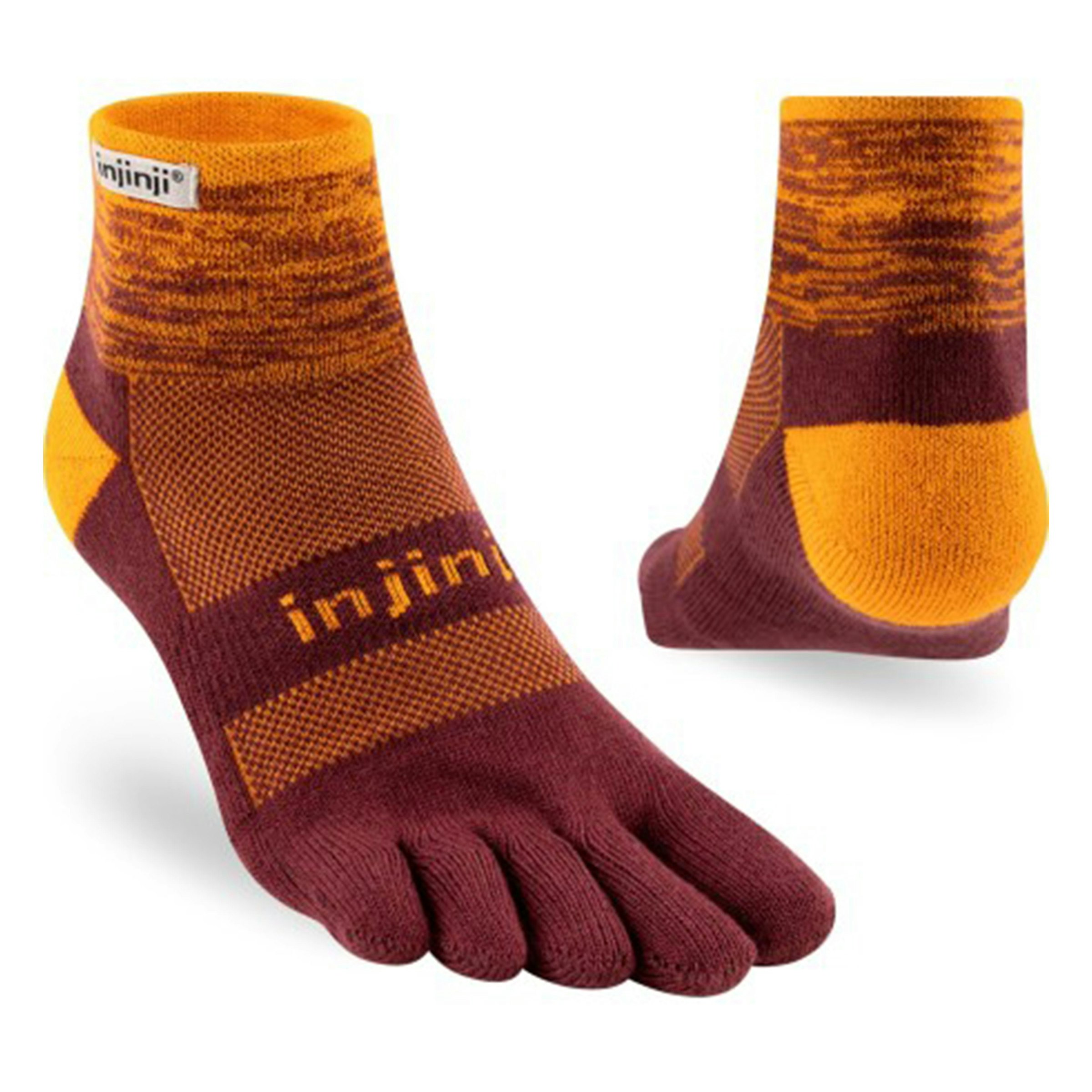 Injinji Trail Midweight Mini-Crew/Coolmax Socks Unisex