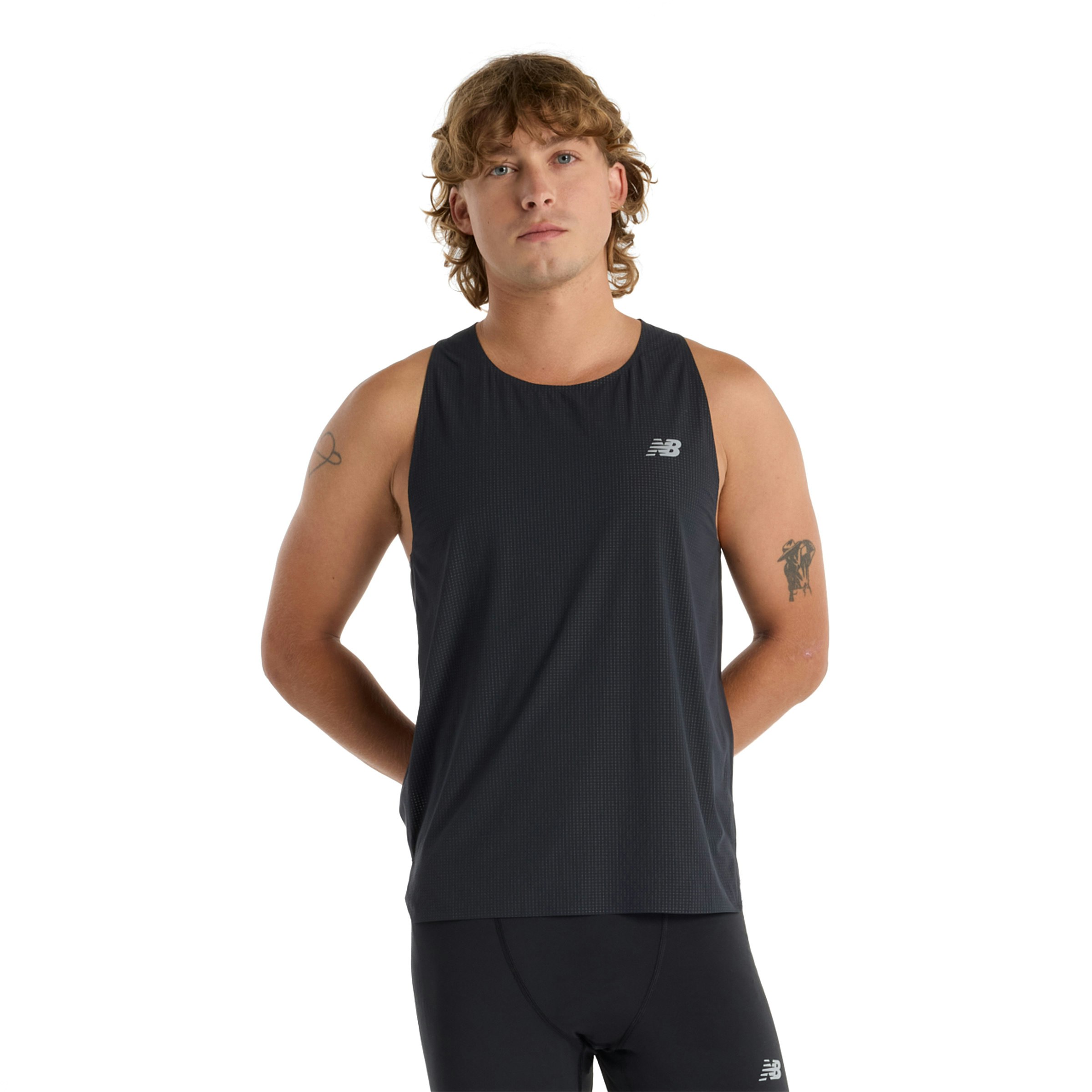 New Balance Race Day Ultra Light Singlet Heren