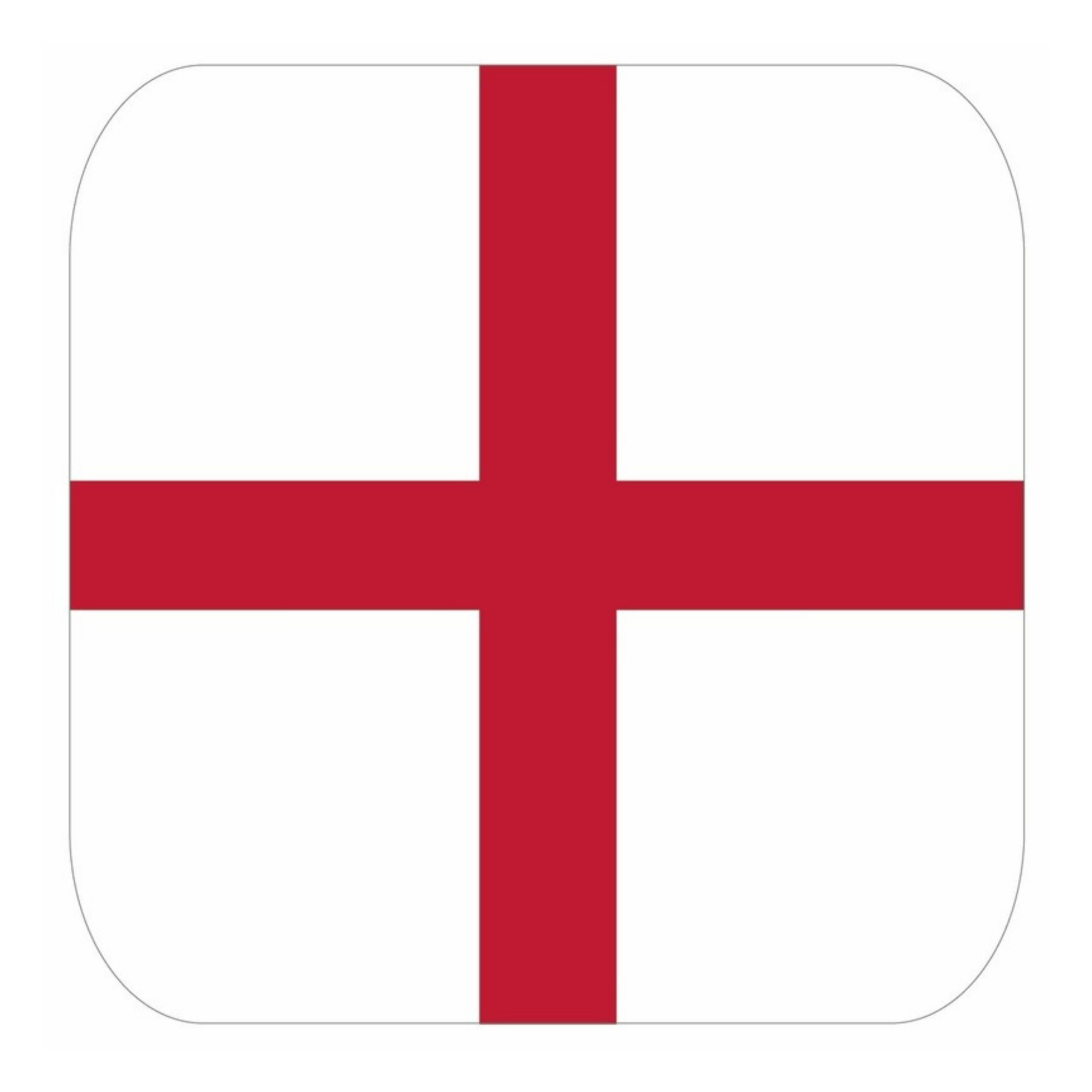 Bierviltjes Engeland - 15x stuks - Europa - vierkant - landen thema - 9x9 cm