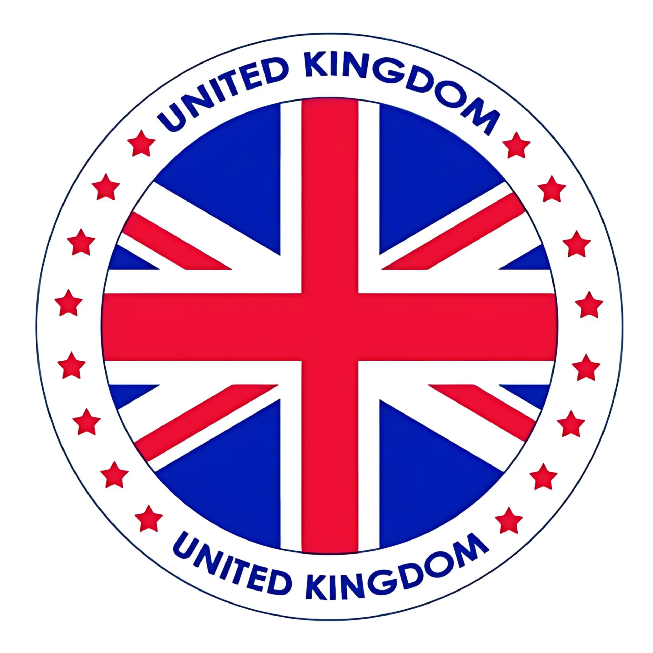 Bierviltjes Engeland - 25x stuks - landenthema - versiering - onderzetter