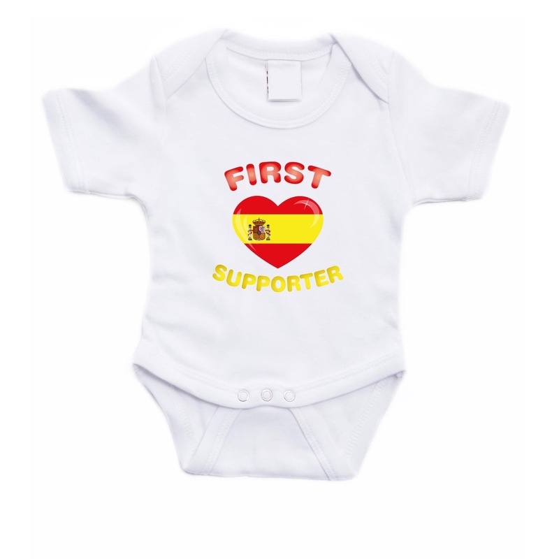 First Spanje supporter rompertje baby