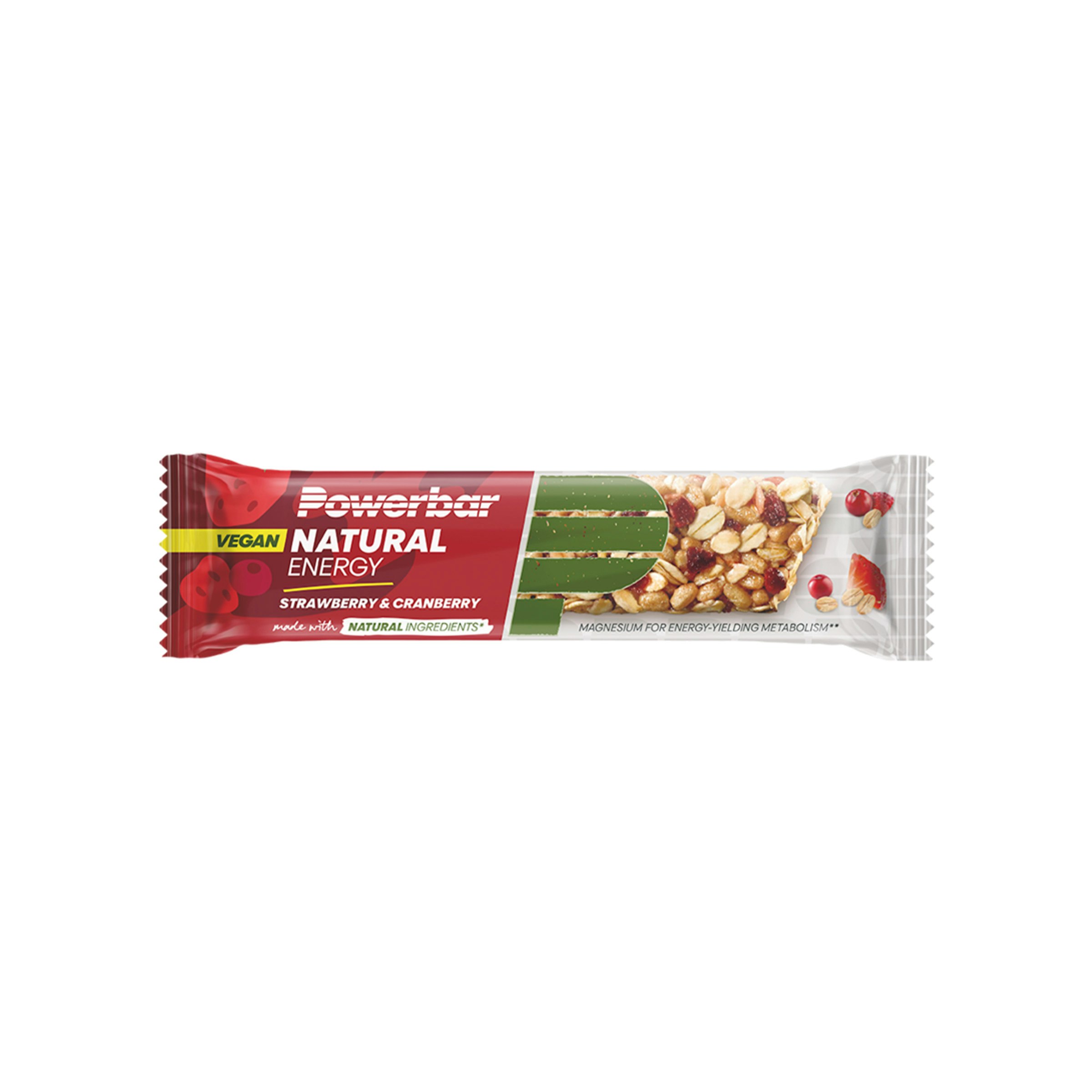 Powerbar Natural Energy Cereal Bar Strawberry Cranberry