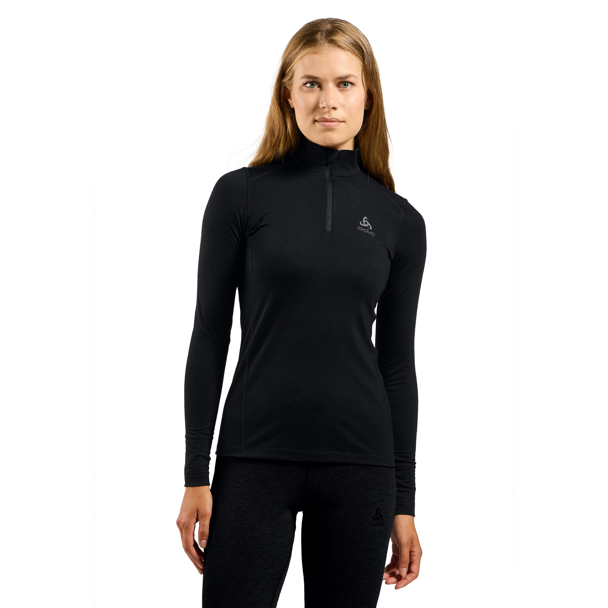 Odlo Merino 200 Baselayer Turtle Neck Shirt Half Zip Dames