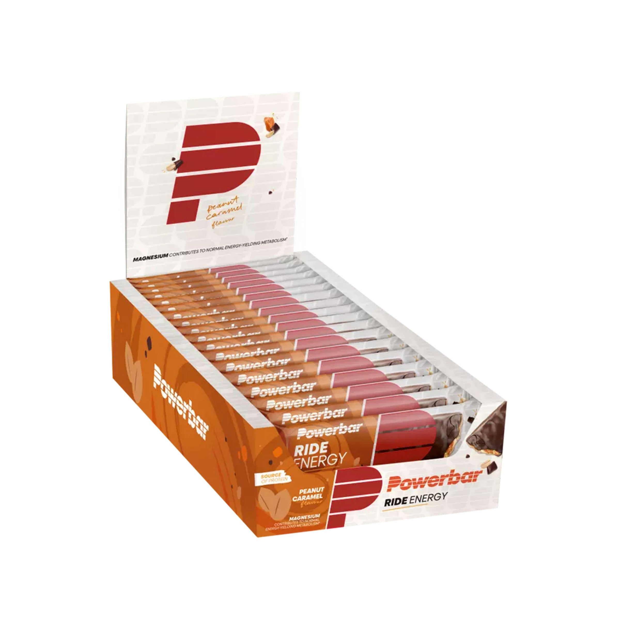 Powerbar Ride Energy Bar Peanut-Caramel Box