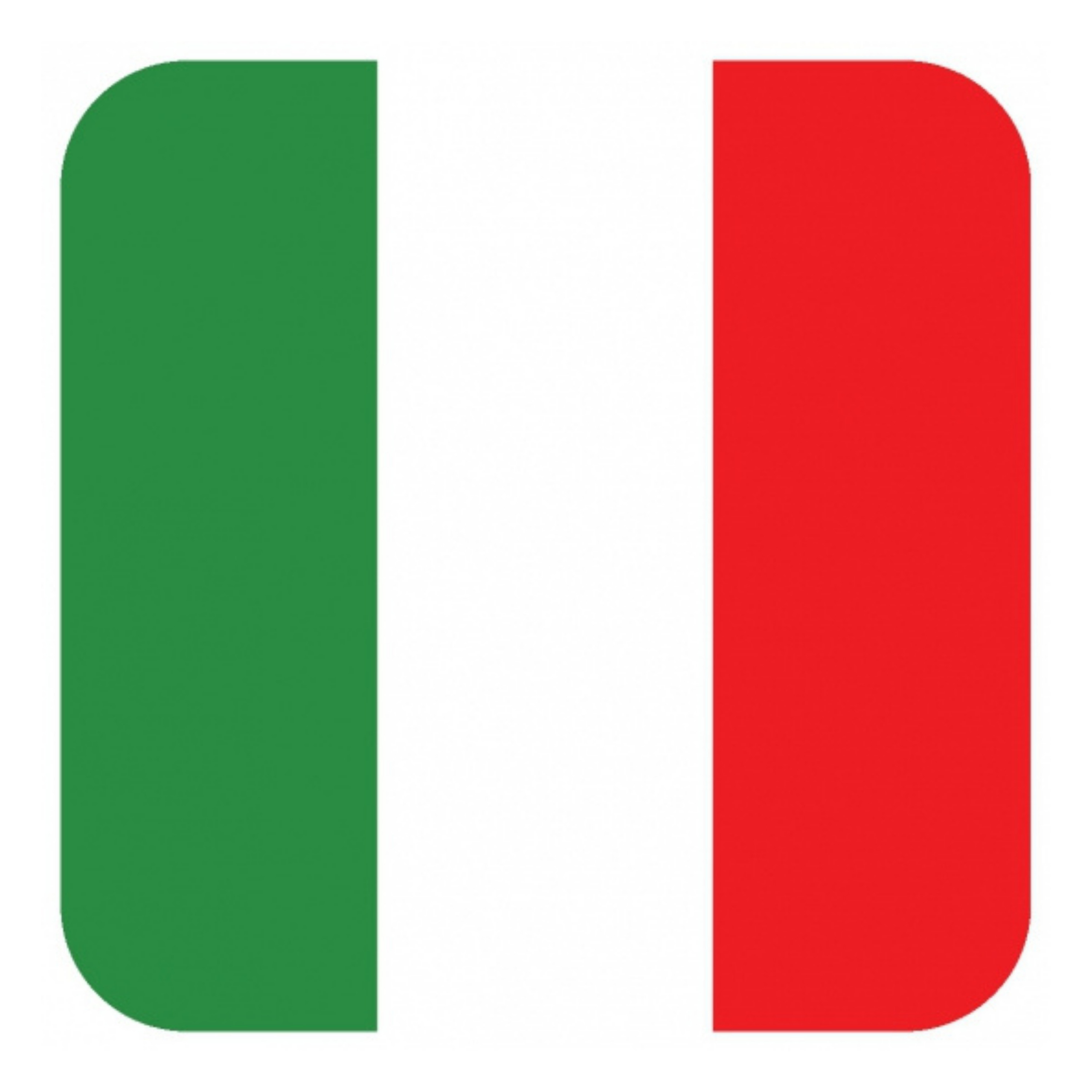 Bierviltjes Italie - 15x stuks - vierkant - landenthema - 9 x 9 cm - onderzetter