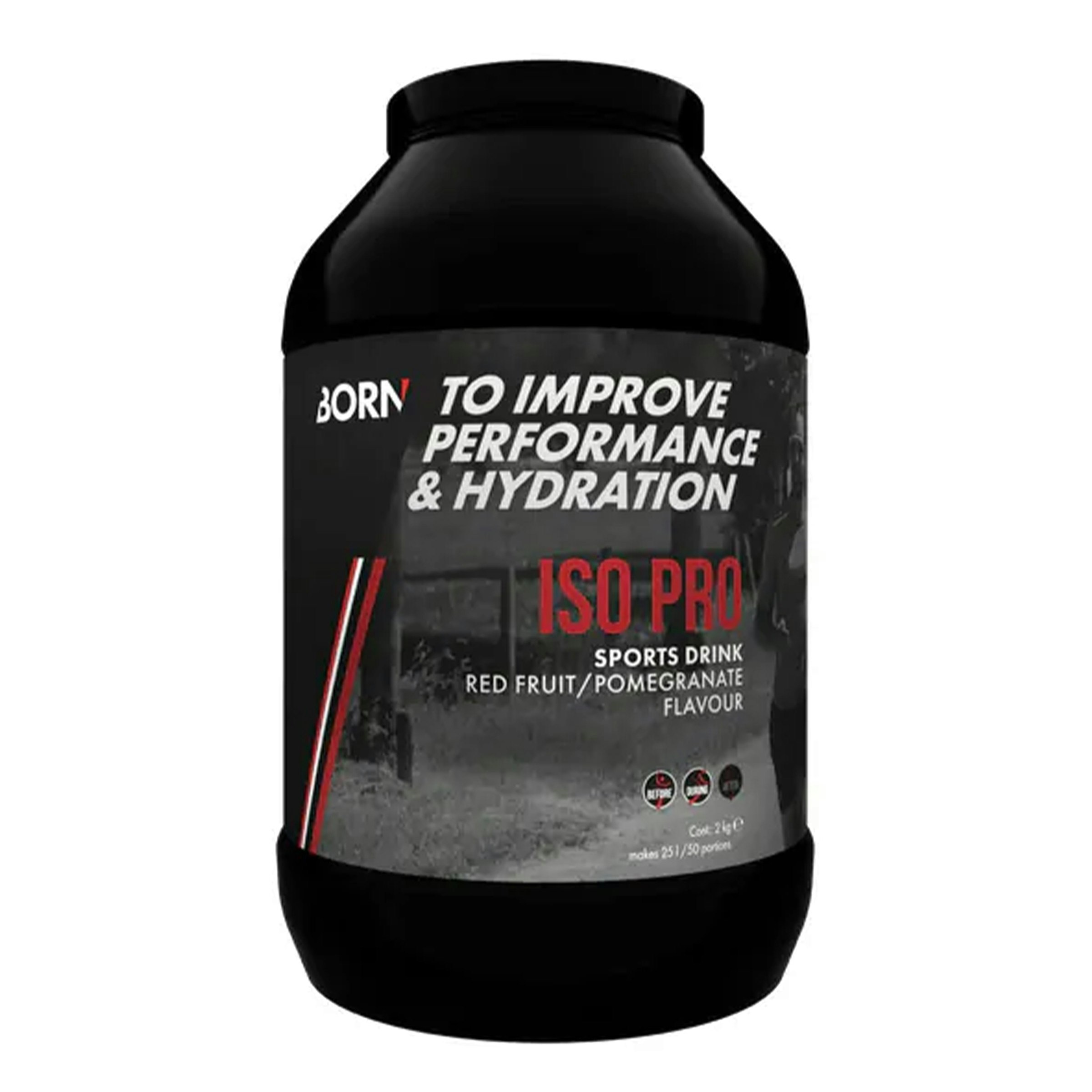 Born Iso Pro Sports Drink Red Fruit/Pomegranate 2kg