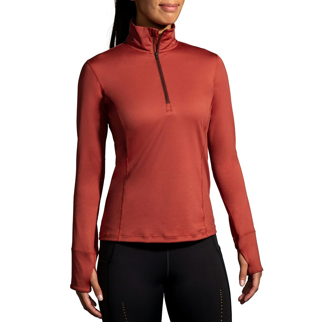 Brooks Dash 1/2 Zip Shirt Dames