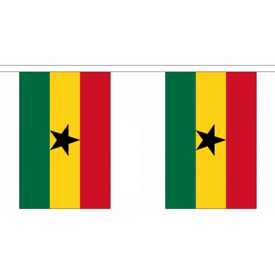 Vlaggenlijn ghana 9 m
