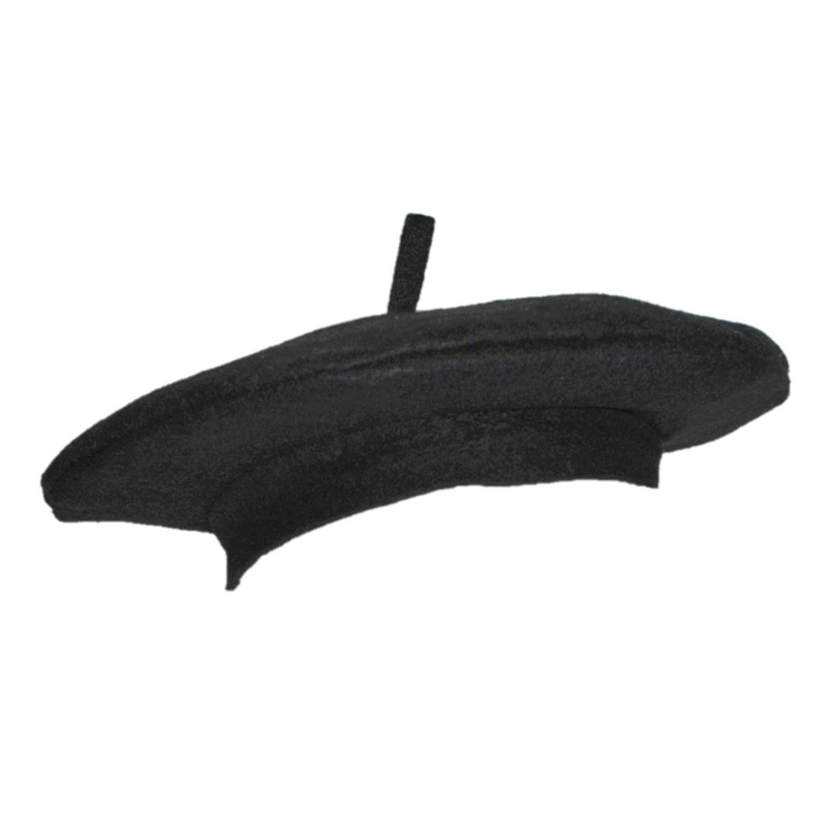 Funny Fashion carnaval verkleed baret hoed - Fransman - zwart - volwassenen