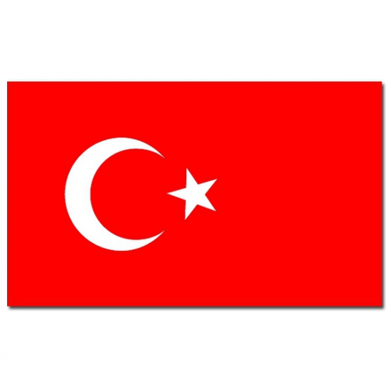 Vlag Turkije - 90 x 150 cm - Turkse Vlag - T?rkiye