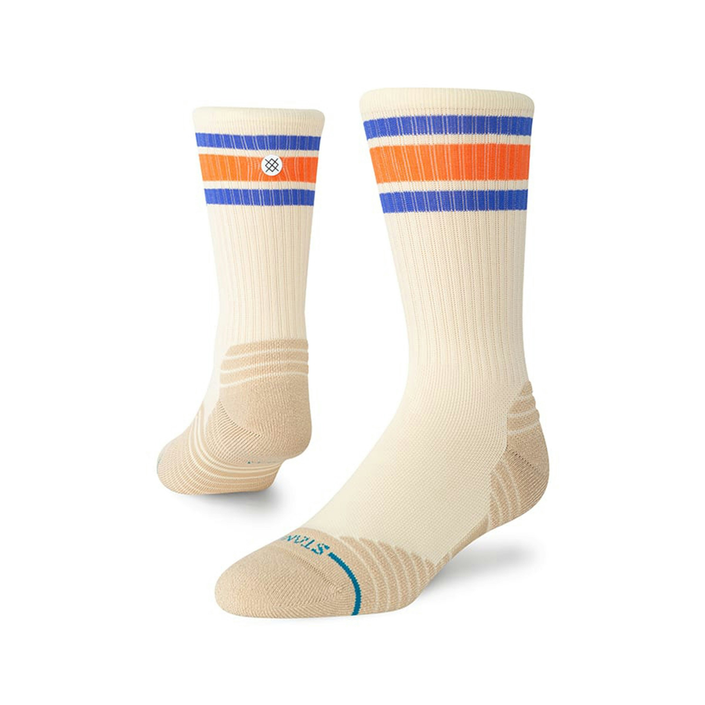 Stance Boyd Ribbed Mid Crew Socks Heren